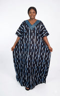 Kween Luxe Midnight Indigo Kaftan