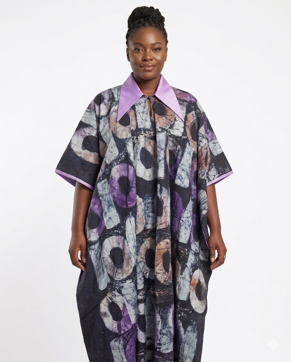 Amethyst Circle Kaftan