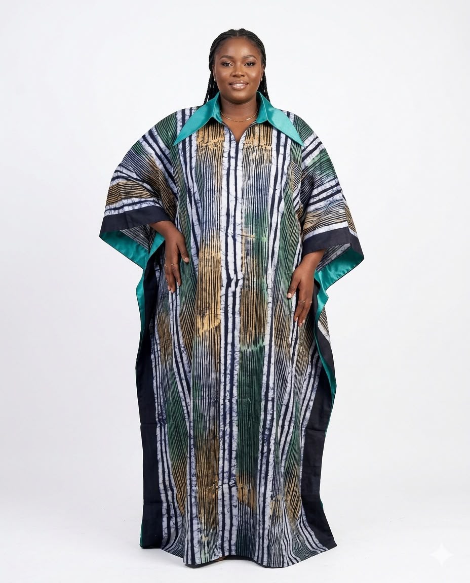 Amina Emerald Kaftan