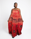 Coral Breeze Maxi Dress
